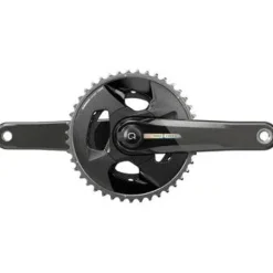 SRAM Force AXS Wide Power Meter Bicycle Crankset - 175mm, 2x 12-Speed, 43/30t, 94 BCD, DUB Spindle Interface, Iridescent Gray, D2