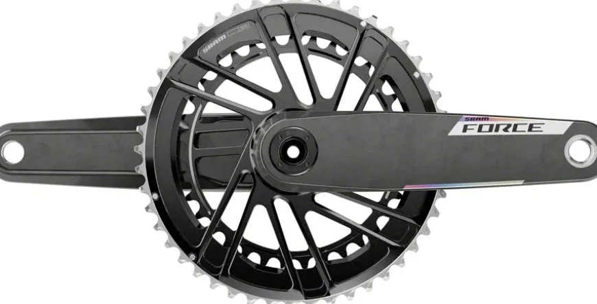 SRAM Force Crankset - 165mm 12-Speed 46/33t 8-Bolt Direct Mount DUB Spindle Carbon E1