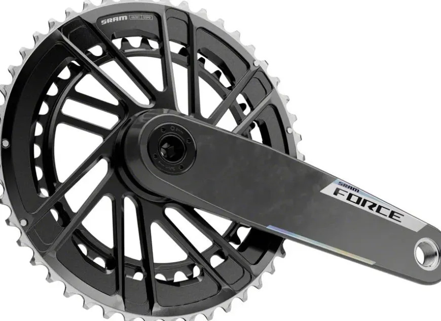 SRAM Force Crankset - 175mm 12-Speed 48/35t 8-Bolt Direct Mount DUB Spindle Carbon E1
