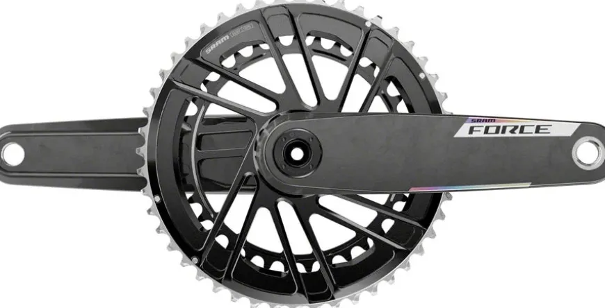 SRAM Force Crankset - 170mm 12-Speed 48/35t 8-Bolt Direct Mount DUB Spindle Carbon E1