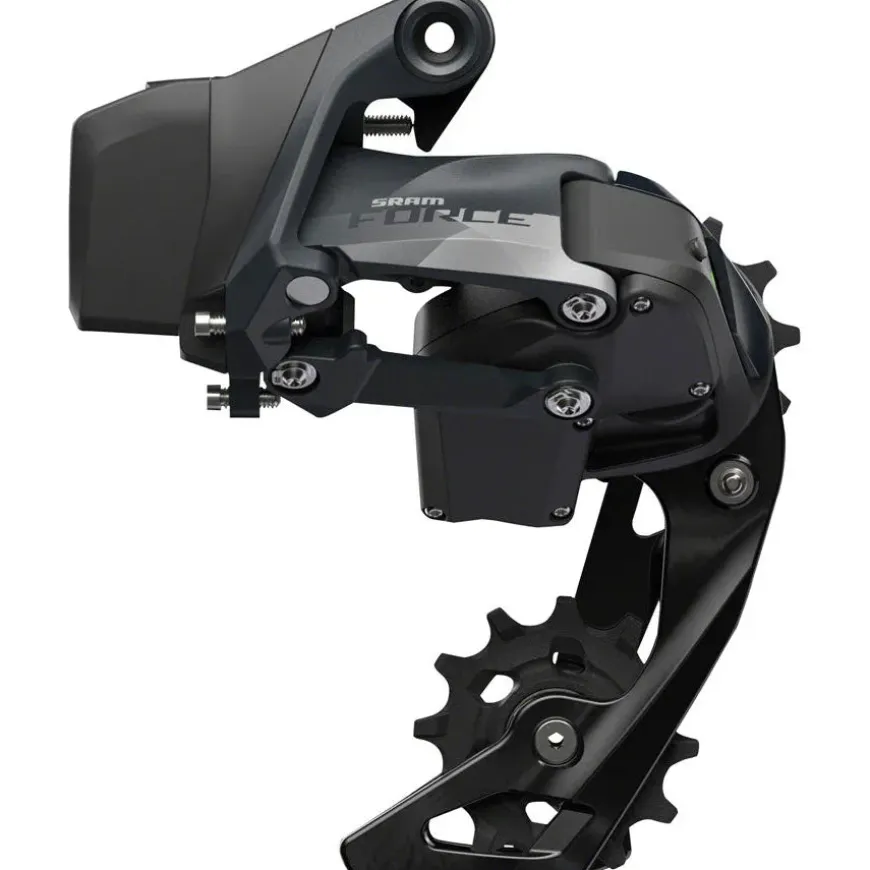 SRAM Force eTap AXS Electronic Road Groupset - 2x12-Speed, HRD Brake/Shift Levers, Flat Mount Disc, Front/Rear Derailleurs, CenterLock