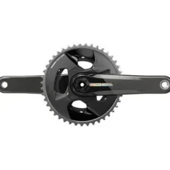 SRAM Force Wide Crankset - 167.5mm 2x 12-Speed 43/30t 94 BCD DUB Spindle Interface Iridescent Gray D2