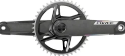 SRAM Force 1x XPLR AXS Power Meter Wide Crankset - 175mm 12/13-Speed 42t 8-Bolt Direct Mount DUB PM Spindle Carbon E1