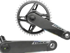SRAM Force 1x XPLR AXS Power Meter Wide Crankset - 175mm 12/13-Speed 42t 8-Bolt Direct Mount DUB PM Spindle Carbon E1