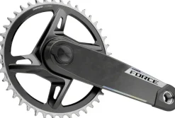 SRAM Force 1x XPLR AXS Power Meter Wide Crankset - 160mm 12/13-Speed 42t 8-Bolt Direct Mount DUB PM Spindle Carbon E1