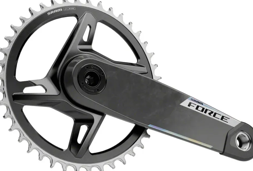 SRAM Force 1x XPLR Wide Crankset - 160mm 12/13-Speed 42t 8-Bolt Direct Mount DUB Spindle Carbon E1