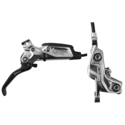 SRAM G2 Ultimate Disc Brake Lever - Front Hydraulic Post Mount Carbon Lever Titanium Hardware Polar Grey Anodized A2