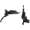 SRAM G2 Ultimate Disc Brake Lever - Front Post Mount Carbon Lever Titanium Hardware Gloss BLK Rainbow Hardware A2