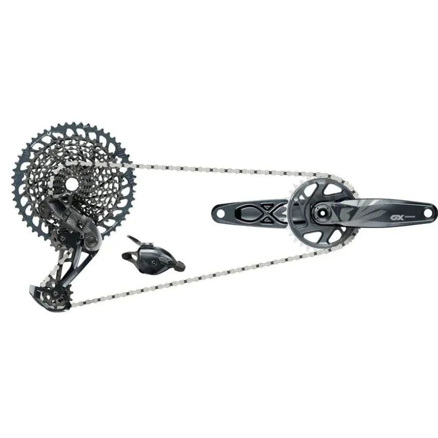 SRAM GX Eagle Groupset - 170mm Crankset, 32t, DUB, Trigger Shifter, Rear Derailleur, 12-Speed 10-52t Cassette and 12-Speed Chain
