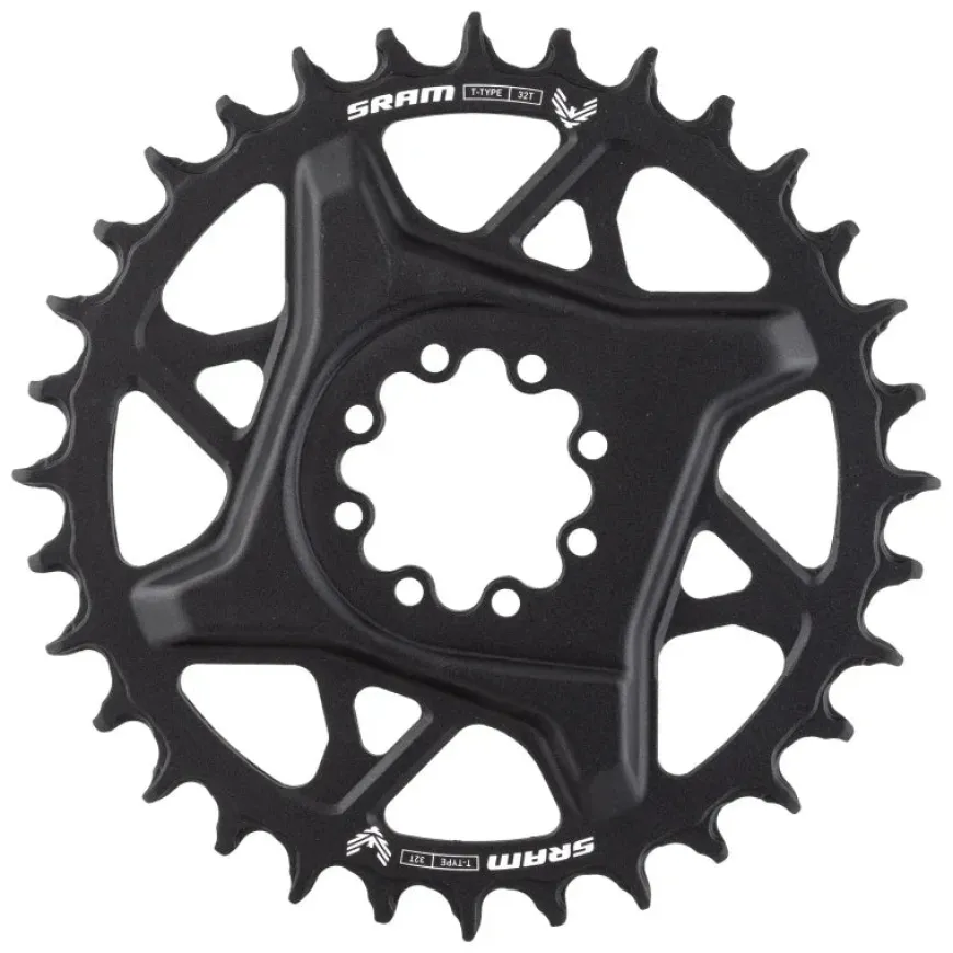 SRAM GX Eagle T-Type 12sp Boost DM Chainring 32t Black