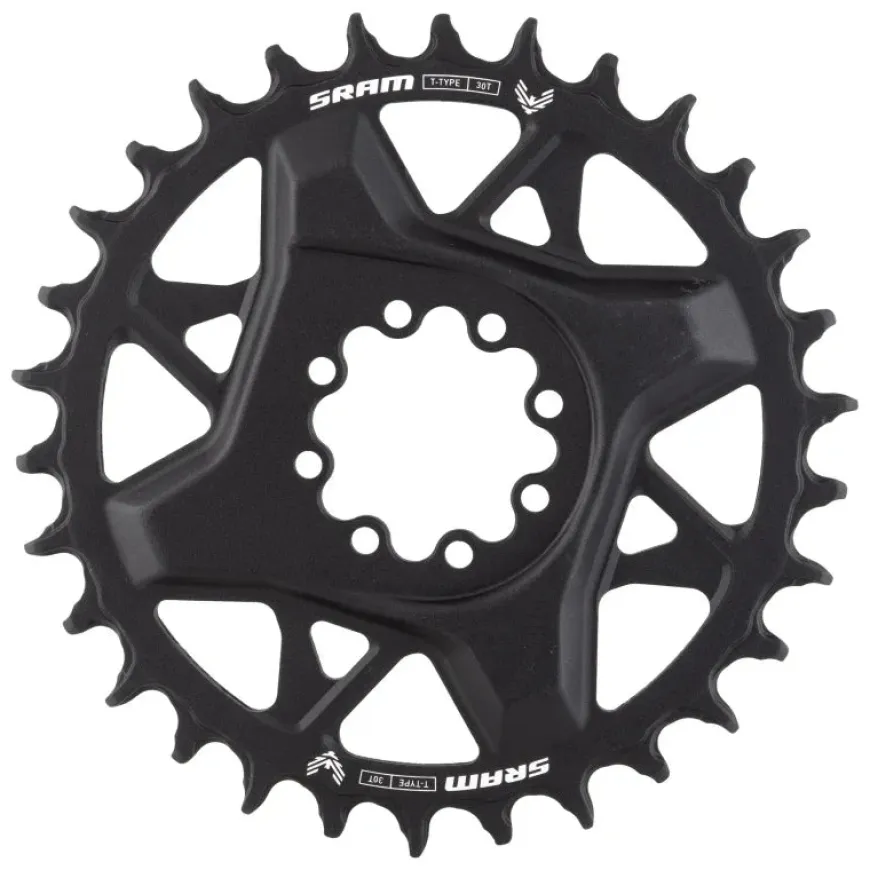 SRAM GX Eagle T-Type 12sp Boost DM Chainring 30t Black