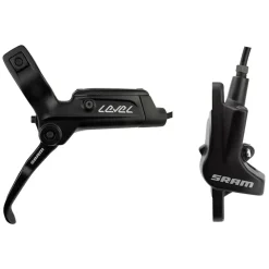 SRAM Level Disc Brake and Lever - Rear Hydraulic Post Mount Black A1