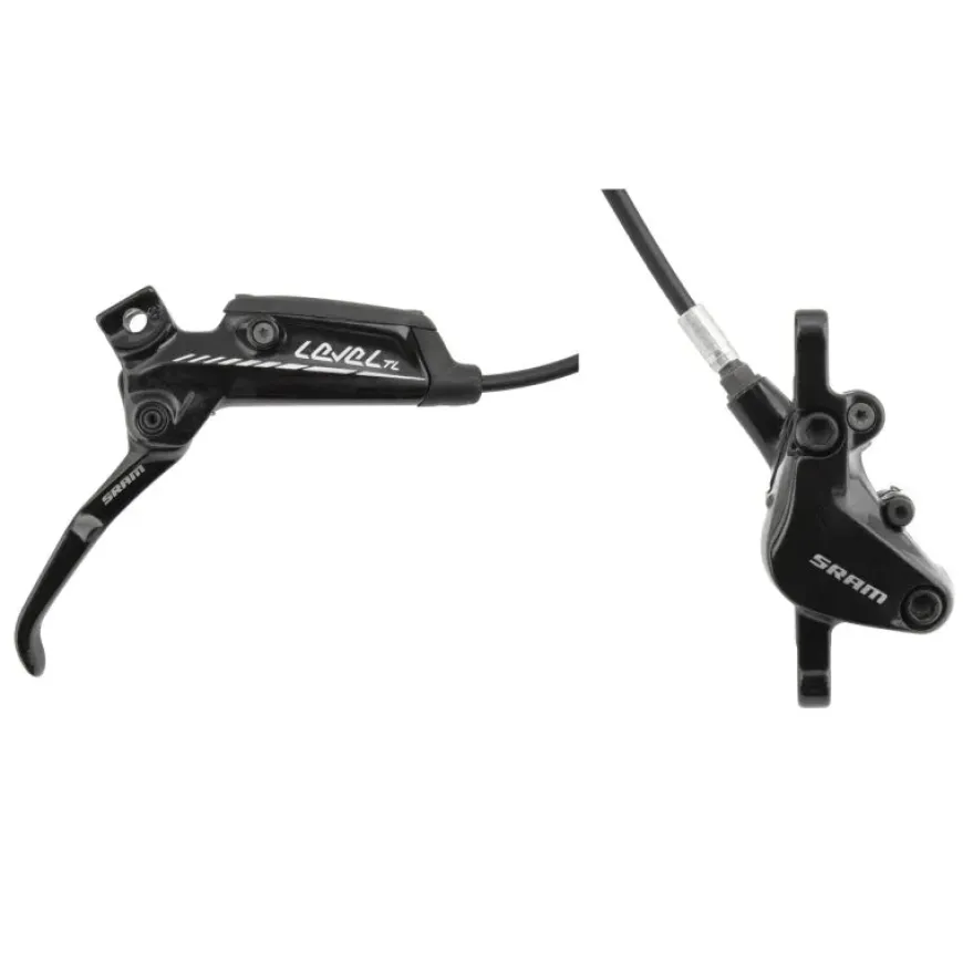 SRAM Level TL Disc Brake and Lever - Rear Hydraulic Post Mount Black A1