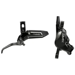 SRAM Level Ultimate Stealth Disc Brake Lever - Front Post Mount 2-Piston Carbon Lever Titanium Hardware Gloss BLK C1