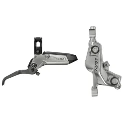 SRAM Level Ultimate Stealth Disc Brake Lever - Front Post Mount 4-Piston Carbon Lever Titanium Hardware BLK/Silver C1