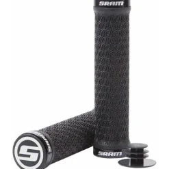 SRAM Locking Bike Handlebar Grips - Black, Lock-On
