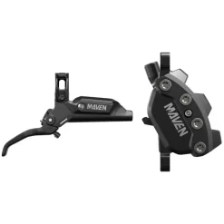 SRAM Maven Base Disc Brake Lever - Front 950mm Hose Post Mount 4-Piston Aluminum Lever SS Hardware Diffusion BLK A1