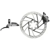 SRAM Maven Ultimate Stealth Disc Brake Lever - Rear Post Mount 4-Piston Aluminum Lever Titanium Hardware BLK/Silver A1