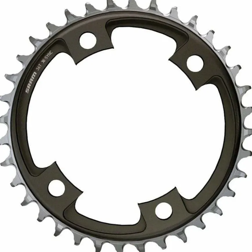 SRAM 107mm BCD x 4-Bolt 1x12-Speed X-Sync Chainring