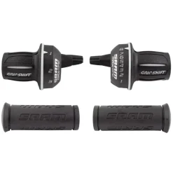 SRAM MRX Comp Shifter Set 8 Speed Rear Microfriction Front Includes Stationary Grips
