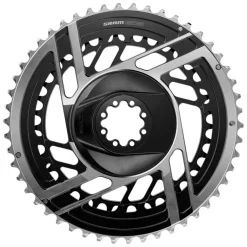 SRAM RED 2x Chainring Kit - 48/35t 2x12-Speed 8-Bolt Direct Mount BLK/Silver E1