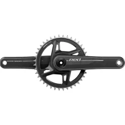 SRAM RED 1x XPLR Wide Crankset - 167.5mm 13-Speed 40t 8-Bolt Direct Mount DUB Spindle Natural Carbon E1