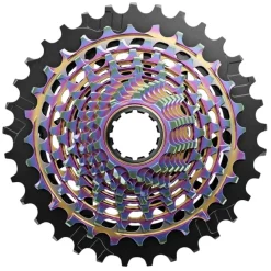 SRAM RED XG-1290 Cassette - 12-Speed 10-33t For XDR Driver Body Rainbow E1