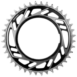SRAM RED XPLR X-Sync Thread Mount Chainring - 42t 12/13-Speed Thread Mount For RED XPLR AXS PM Spider 6.5mm Offset BLK/Silver E1