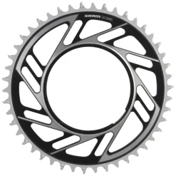 SRAM RED XPLR X-Sync Thread Mount Chainring - 46t 12/13-Speed Thread Mount For RED XPLR AXS PM Spider 6.5mm Offset BLK/Silver E1