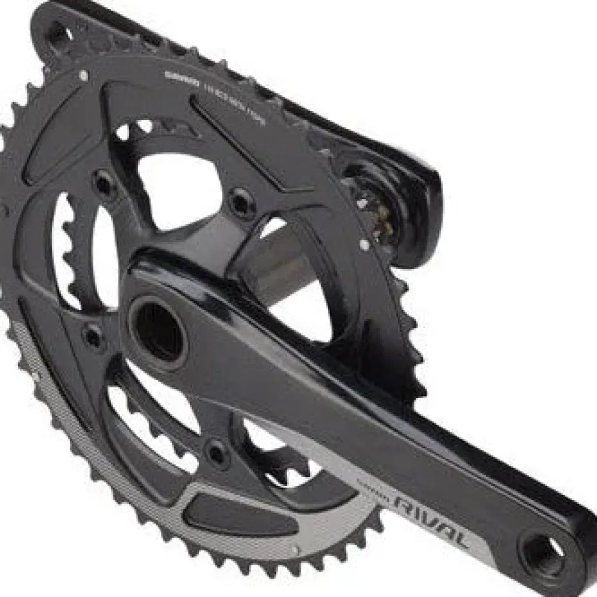 SRAM Rival 22 Bicycle Crankset - 172.5mm, 11-Speed, 50/34t, 110 BCD, GXP Spindle Interface
