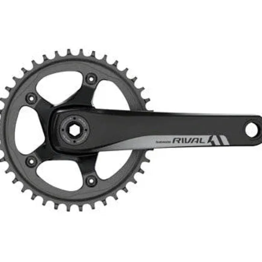 SRAM Rival 1 Bicycle Crankset - 170mm, 10/11-Speed, 42t, 110 BCD, GXP Spindle Interface