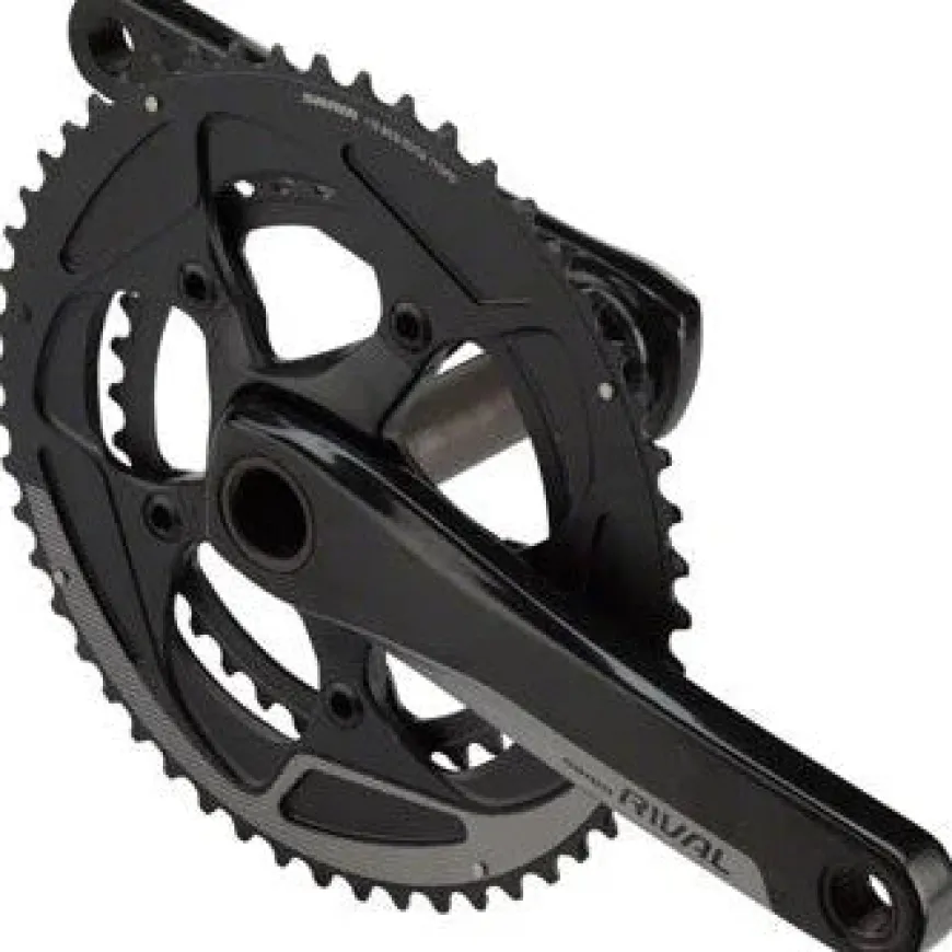 SRAM Rival 22 Bicycle Crankset - 175mm, 11-Speed, 52/36t, 110 BCD, GXP Spindle Interface