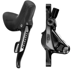 SRAM Rival 22 Right Rear Road Hydraulic Disc Brake DoubleTap Lever 1800mm Hose Rotor Sold Separately