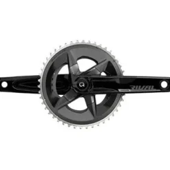 SRAM Rival AXS Bicycle Crankset with Quarq Power Meter - 170mm, 12-Speed, 48/35t Yaw, 107 BCD, DUB Spindle Interface, D1