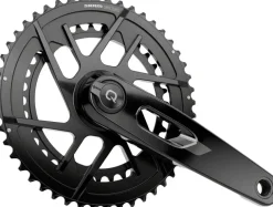 SRAM Rival AXS Power Meter Crankset - 165mm 12-Speed 48/35t 8-Bolt Direct Mount DUB PM Spindle Carbon E1