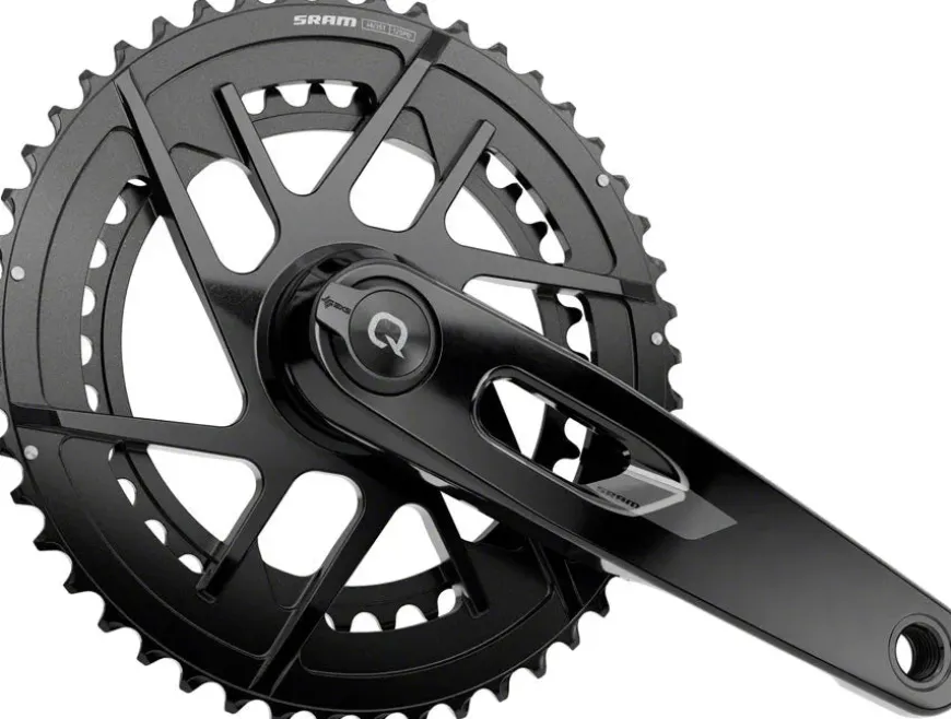 SRAM Rival AXS Power Meter Crankset - 165mm 12-Speed 48/35t 8-Bolt Direct Mount DUB PM Spindle Carbon E1