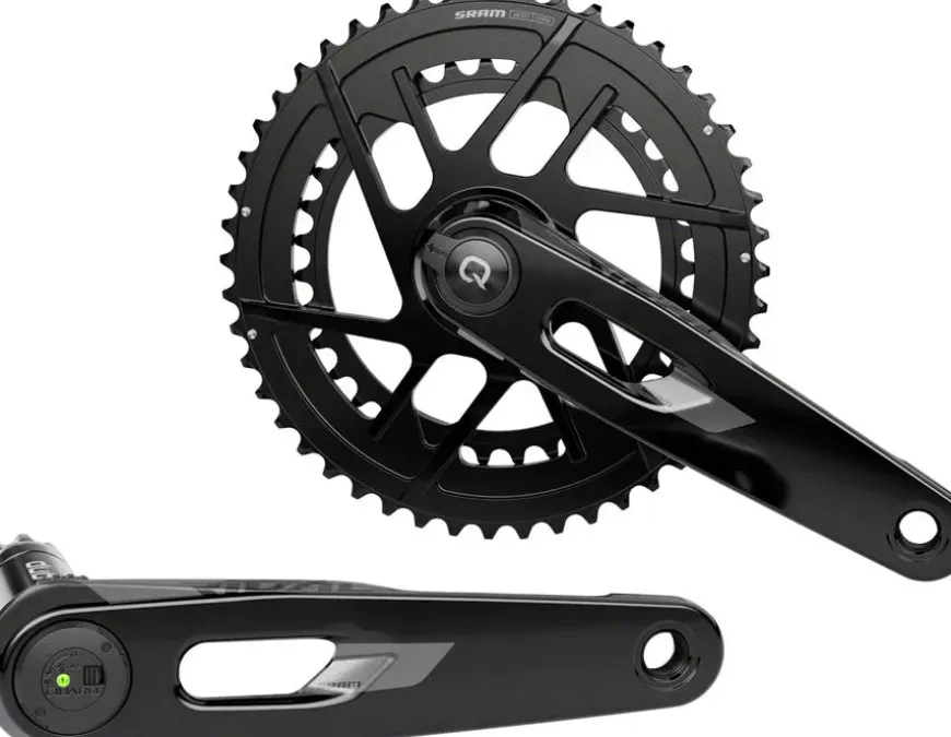 SRAM Rival AXS Power Meter Crankset - 165mm 12-Speed 48/35t 8-Bolt Direct Mount DUB PM Spindle Carbon E1