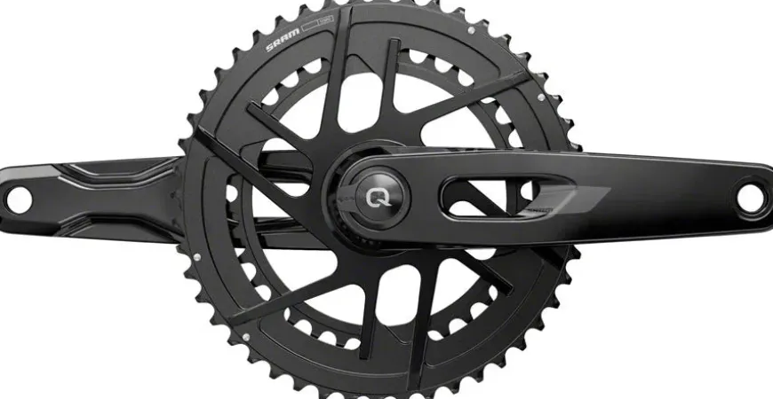 SRAM Rival AXS Power Meter Crankset - 160mm 12-Speed 46/33t 8-Bolt Direct Mount DUB PM Spindle Carbon E1