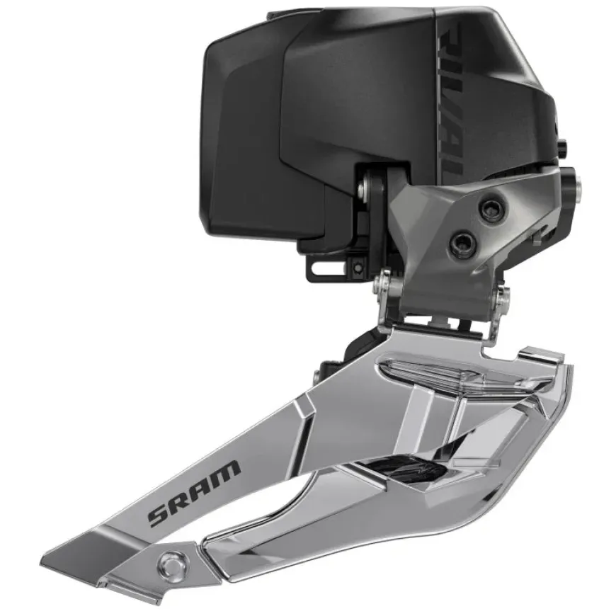 SRAM Rival eTap AXS Front Derailleur - 2x12-Speed Braze-on Black D1
