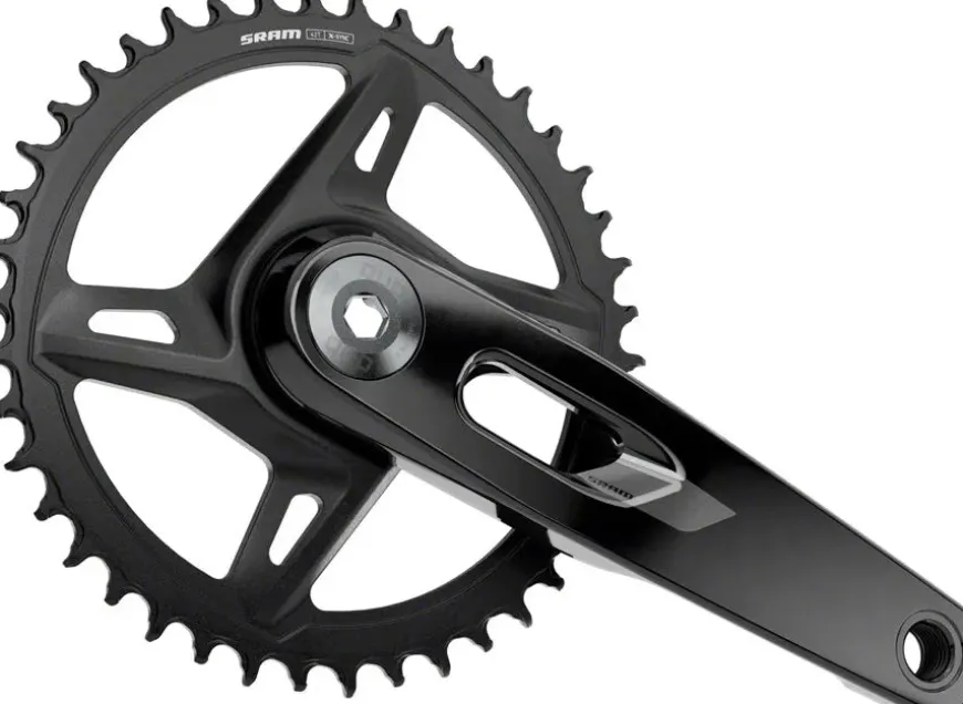 SRAM Rival 1x XPLR Wide Crankset - 172.5mm 12/13-Speed 42t 8-Bolt Direct Mount DUB Spindle BLK E1