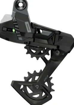 SRAM Rival XPLR AXS Rear Derailleur - For Rival XPLR 1x 13-Speed 46t Max UDH Hangerless Battery Not Included BLK/Silver E1