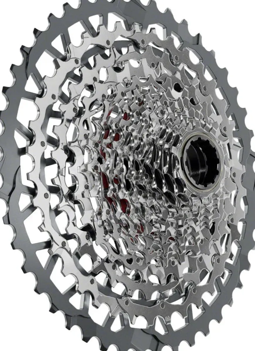 SRAM Rival XPLR XG-1351 Cassette - 13-Speed 10-46t For XDR Driver Silver E1