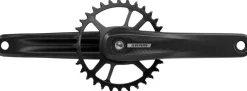 SRAM S100 Eagle Crankset - 165mm 32t Steel Chainring Aluminum Crankarms For Powerspine Bottom Bracket BLK 49mm Chainline B1