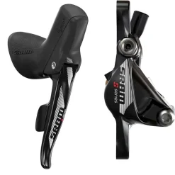 SRAM S700 10-speed Left Front Road Hydraulic Disc Brake DoubleTap Lever 950mm Hose Rotor Sold Separately