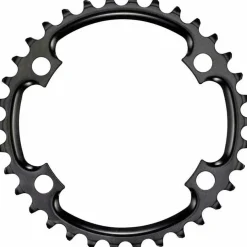 SRAM 11-Speed 34t 110mm Asymmetric BCD Steel Chainring Black
