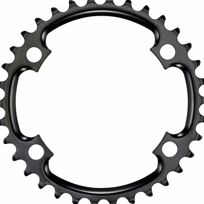SRAM 11-Speed 34t 110mm Asymmetric BCD Steel Chainring Black