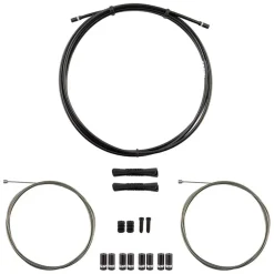 SRAM Stainless Steel Shift Cable Housing Kit - Road/MTB 4mm Reinforced Linear Strand BLK