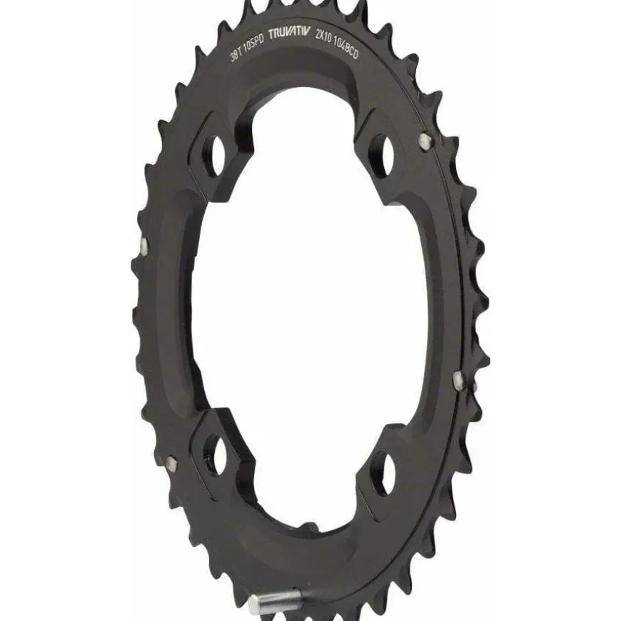 SRAM X0 and X9 38T 104mm BCD 10 Speed GXP Chainring with Long Over-shift Pin, Use with 24T