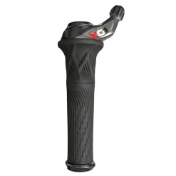 SRAM X01 Eagle 12-Speed GripShift Shifter Discrete Clamp BLK Red Logo