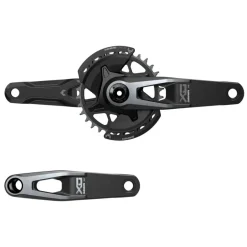 SRAM X0 Eagle T-Type Wide Crankset - 175mm 12-Speed 32t Chainring Direct Mount 2-Guards DUB Spindle Interface BLK V2